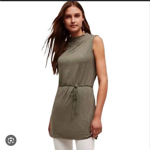 Dolan Left Coast Collection Fina Tie waist Tunic Top M - Picture 1 of 4